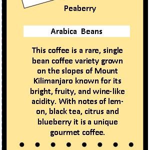 Tanzania Peaberry